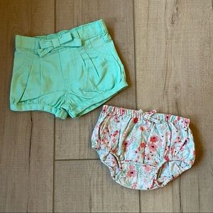 Bundle baby girl bottom set